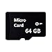 High Speed 64GB SD Micro Card Class 10 Memory Card with Free Adapter, 64 GB Micro Memory SD Card for Camcorder, Mobile Camera, Mobile Phone, PSP Memory Card and Car Driving Record (64GB)