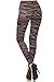 Leggings Depot Women's Fall/Winter Ultra Soft Popular Best Christmas Printed Holiday Fashion Leggings Bat (Scribbles, One Size (Size 0-12))