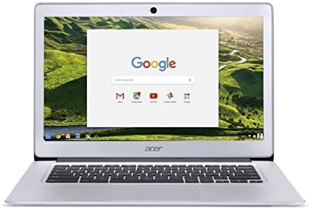 Acer CB3-431-C0AK 14-inch 1920X1080 Aluminum Chromebook Intel Celeron N3160 (1.60 GHz) 4 GB LPDDR3 Memory 32GB Flash SSD Chrome OS (Recertified)