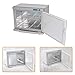 Professional Towel Warmer Cabinet, UV Sterilizer 2 in 1, Use for SPA, Hair Beauty, Salon and Home, 23L High Capacity, Hold 40-60 Towels
