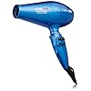 Nano Titanium Portofino 2000 Watts Full-Size Hair Dryer Bonus 3 concentrator nozzles and diffuser included (Blue)