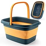 ALYSTER Foot Bath Collapsible Soak Tub with Handle