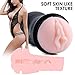 Male Masturbators Adult Toys Pocket Sex Toys for Male Zemalia Male Toys Discreetly Packaging(Black)