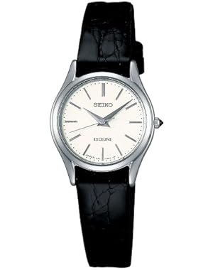 SEIKO EXCELINE Quartz Movement w/ Sapphire Glass Super Clear Coating Ladies Watch - SWDL209