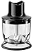 DeLonghi America MQ20BK Braun Multiquick Hand Blender with 1.5 Cup Chopper Attachment, Black