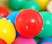 Soft Balls 100 pcs with a Storage Bag Multi-Colored BPA-free Play Tent Balls Thicken Plastic Secure Ocean Playpen Balls