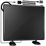 [Upgrade 2019] 120Miles Amplified Ultra TV Antenna- 4K HDTV Antenna Indoor/Outdoor Antenna with Amplifier Booster Free Digital TV Channels High Reception for VHF/UHF/1080P/4K/FM Signals 16ft