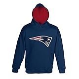 New England Patriots Youth Primary Gear Navy Hooded Sweatshirt