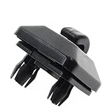 AUTOKAY Black Sun Visor Clip For Audi A1 A3 A4 A5 S3 S4 S5 Q3 Q5 TT 8E0857562A 8E0857561Â¡Â­