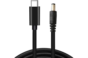USB C/Type PD to 12V 5.5x2.5mm Power Cable for Router Speakers Laptop Table Light Power Accessories Type Pd Trigger Cord