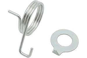 Rear Drum Return Spring Indicator for Honda Rancher 350 400 Foreman, Replaces 43415-HM7-000 43145-HN5-M00, Steel ATV Brake Pa