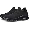 DOUSSPRT-Womens-Walking-Shoes-Slip-on-Sock-Sneakers-Lady-Girls-Nurse-Mesh-Air-Cushion-Platform-Loafers-Fashion-Casual
