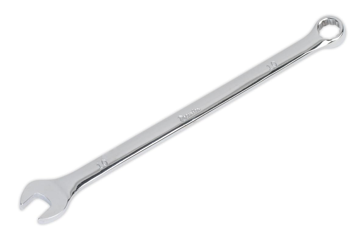 Sealey AK631010 Extra-Long Combination Spanner, 10mm