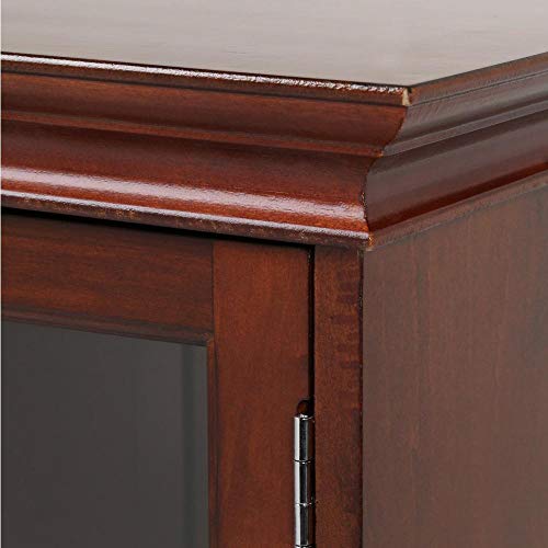 Home Decorators Collection Hampton Harbor 25 in. W Linen Cabinet in Sequoia