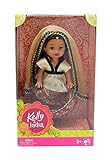 Barbie Kelly in India Doll Dressed in Beige & Red Shalwar Kameez - Collectable Doll