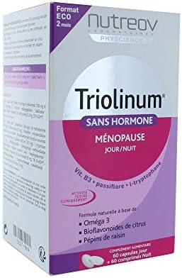 Nutreov Triolinum Without Hormone Menopause 60 Capsules + 60 Tablets