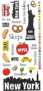 Traveling NEW York City Stickers - by Stickabilities
