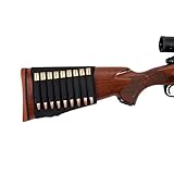 Allen Rifle Buttstock Shell/Cartridge Holder, fits most hunting rifles