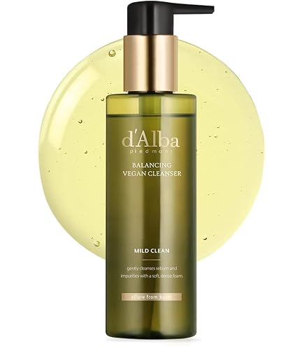 Amazon.com: D'Alba Peptide No-Sebum Mild Gel Cleanser Korean Face