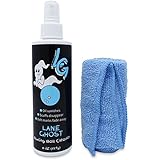 Lane Ghost Bowling Ball Cleaner Spray Kit - USBC Approved - Oil, Scuff, and Belt Mark Cleaner - Restores Tack and Prolongs Lifespan of Ball