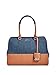 GUESS Factory Women's Out And About Denim Satchel