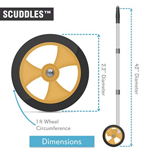 6 Wheel+Collapsible+Measuring+Yellow+Black