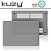Kuzy Compatible with M2 MacBook Pro 13 inch Case 2020 2024 2023 2022 2021-2016 M1 - A2338 A2289 A2251 A2159 A1989 A1708 A1706 Plastic Hardshell Cover for 13 inch MacBook Pro Case, Gray
