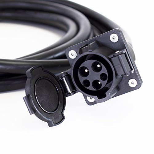 EV Everything 20 ft Extension Cord J1772 Cable 32 amp Electric Vehicle