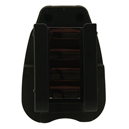 Ultimate Arms Gear Black 3 Pack of 4-Round Shotgun Ammo Shot Shell Cartridge Hunting Carrier Competition Tension Holder Holster Belt Paddle Fits 12 GA Gauge, Remington 870/1187/11-87