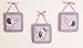Boutique Baby Pink Gray Elephant 14 Pieces Nursery Crib Bedding Sets - Including Musical Mobile