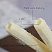 Taper Candles-Led Melted Dripping HoneyComb Flickering Flameless Candles With Timer,12 inch tall,Ivory,Pack of 2