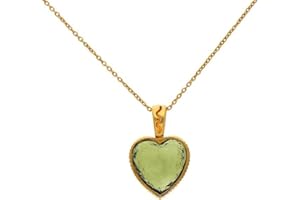 Authentic Rough Moldavite Pendant Necklace, 14k Gold Vermeil, Certified Czech Moldavite, Healing Crystal, Handmade Charm, Bir