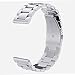 V-MORO Solid Stainless Steel Metal Business Replacement Bracelet Strap