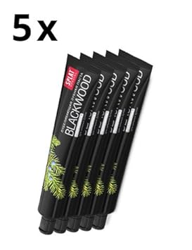 5x SPLAT Blackwood Whitening Kohle Zahnpasta - ANGEBOT