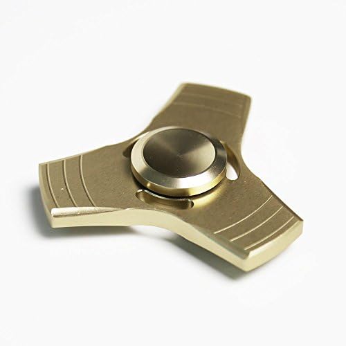 Saukatia Triangle Hand Spinner Fidget Toy With Superior Quality High Speed Spins Lasting 3-4 Minutes Perfect For Anxiety/Decompression and Time to Pass