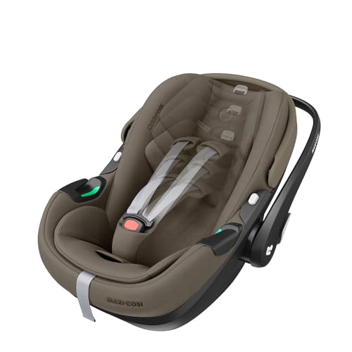 Bebê Conforto Maxi-Cosi, Pebble Pro², com Base Familyfix, Giro 360° Isofix, Twillic Truffle