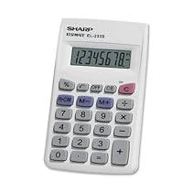 Sharp EL233SB Standard Function Calculator
