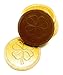 Foiled Again! Chocolate St. Patrick’s Day Coins - Gold Belgian Milk Chocolate - Irish St. Pat's Designs - Bar Party Favors - Goody Bag Candy - 1 pound - 80 Coins