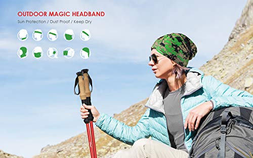 image for ieGeek Trekking Poles - Adjustable Hiking or Walking Sticks for Men an