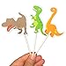 ALISSAR 35-Pack Baby Dinosaur Cupcake Toppers Picks, Dinosaur cake Toppers for Kids Birthday Baby Shower Party Decorations Supplies