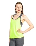 Alya Dreamy Performance Sports Tops - Quick Dry - Built in Padded Bras - Racer Back