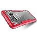 Zizo Proton 2.0 Series Compatible with Samsung Galaxy S8 Plus Case Military Grade Drop Tested with Tempered Glass Screen Protector RED Clear