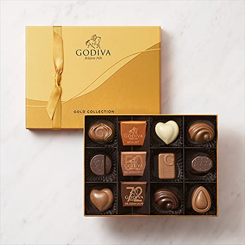 ゴディバ (GODIVA) ゴールド コレクション（12粒入）商品画像