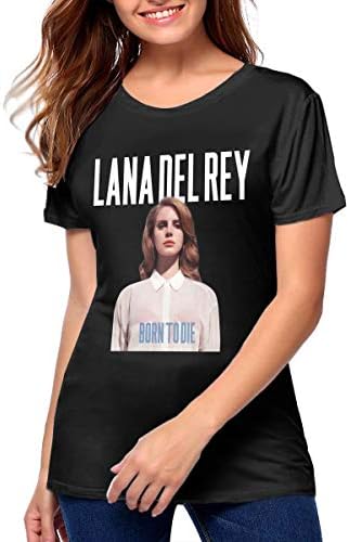 Lana Del Rey Born to Die Womens T Shirt Women Cool Tops Black