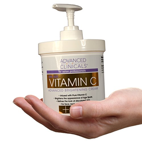 Advanced Clinicals Vitamin C Cream. Advanced Brightening Cream. Anti