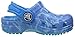 crocs Kids' Classic Graphic K Clog, Multi Color/Blue, 2 M US Little Kid