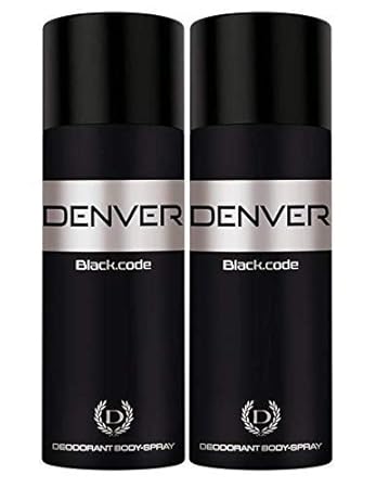 Denver Black Code Deodorant (pack of 2)