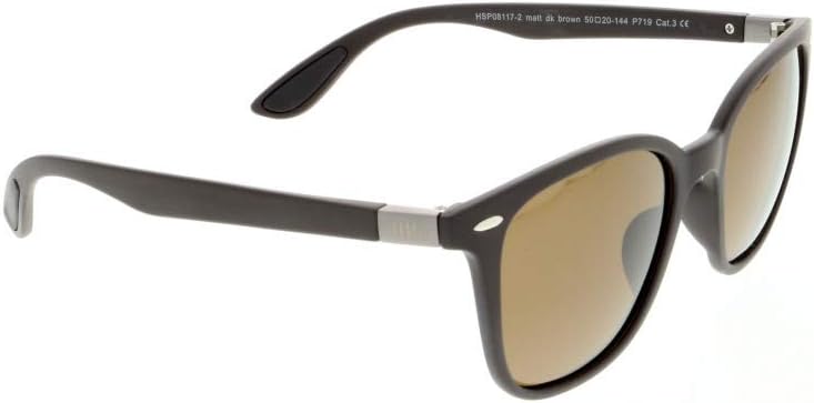 HIS HPS08118-3 Sunglasses Green with Silver Flash Pol, Green With Silver Flash Pole - Image 3