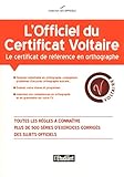 L'officiel du certificat Voltaire (French Edition) by 