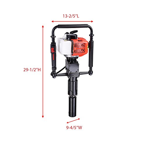 Koval Inc. 30cc Gas Powered Demolition Jackhammer Power Drill (30cc)